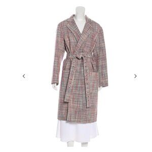 SS17 Celine Phoebe Philo Wool Wrap Coat